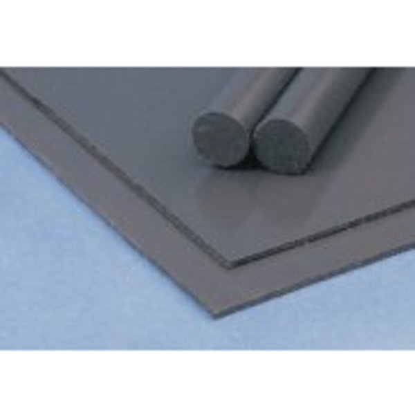 Professional Plastics Gray PVC Sheet, 0.125 Thick, 48 X 96 SPVCGY.125-48X96